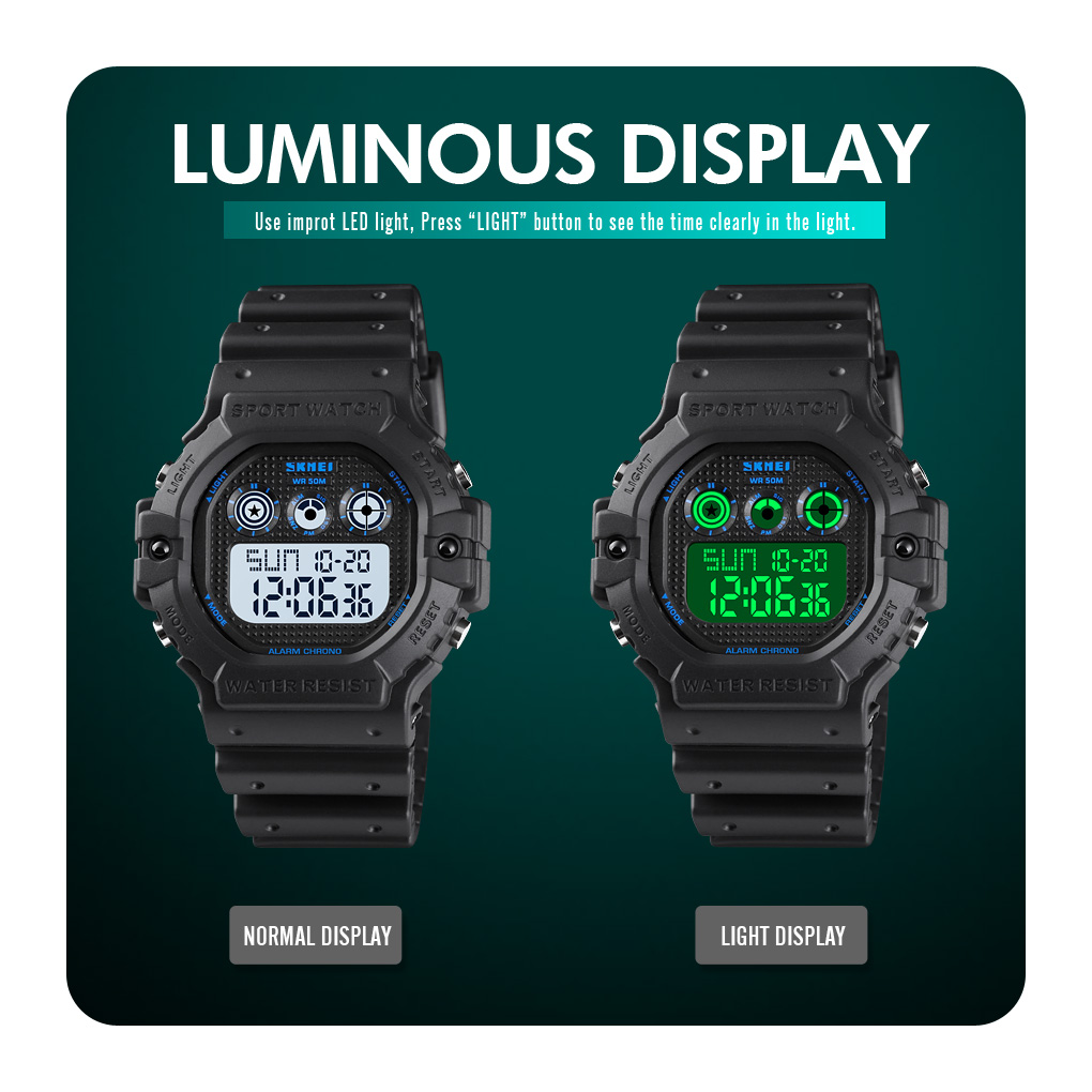 Digital Watch 1606 SKMEI Watch