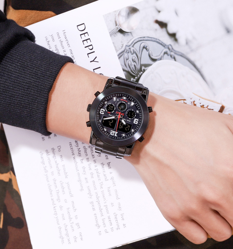 Dual time Watch 1642 SKMEI Watch