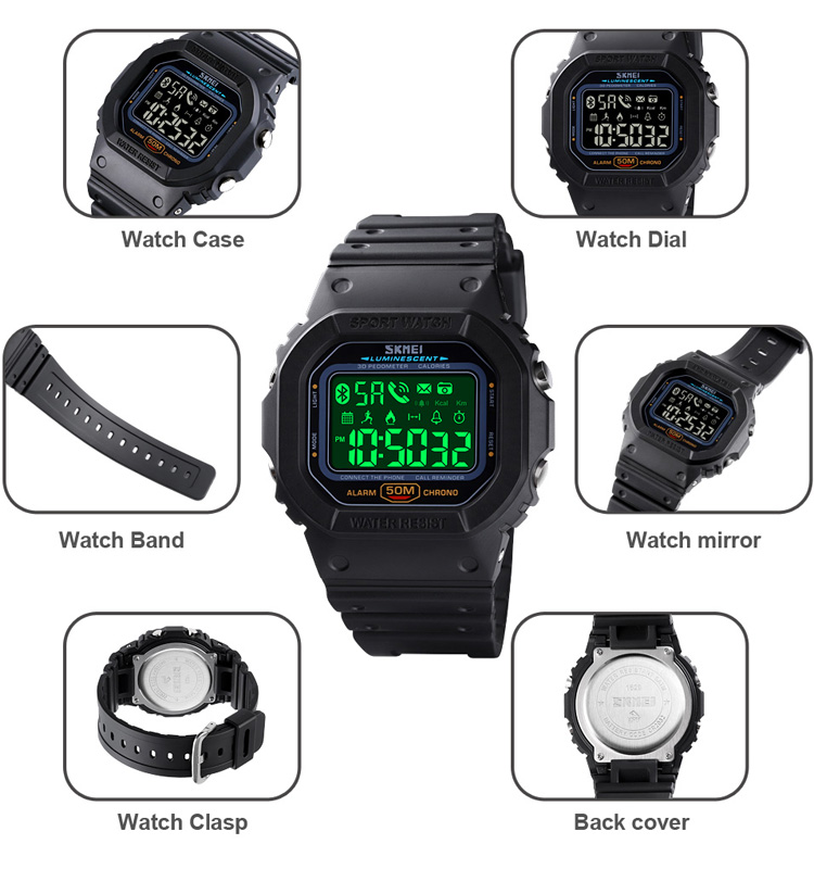 Digital Watch 1629 SKMEI Watch